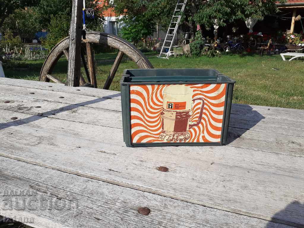 Veche ladă de bere DSO Bulgară Bere Veche ladă de bere DSO Bulgară Bere