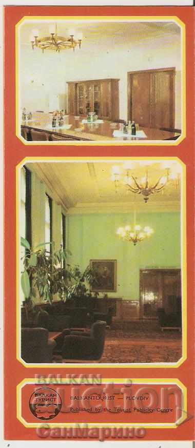 Advertising leaflet Plovdiv Hotel Trimontium with price 3.00 BGN | € 1.53 Advertising leaflet Plovdiv Hotel Trimontium with price 3.00 BGN | € 1.53