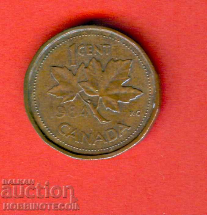 CANADA CANADA 1 cent issue - issue 1984 - THE QUEEN