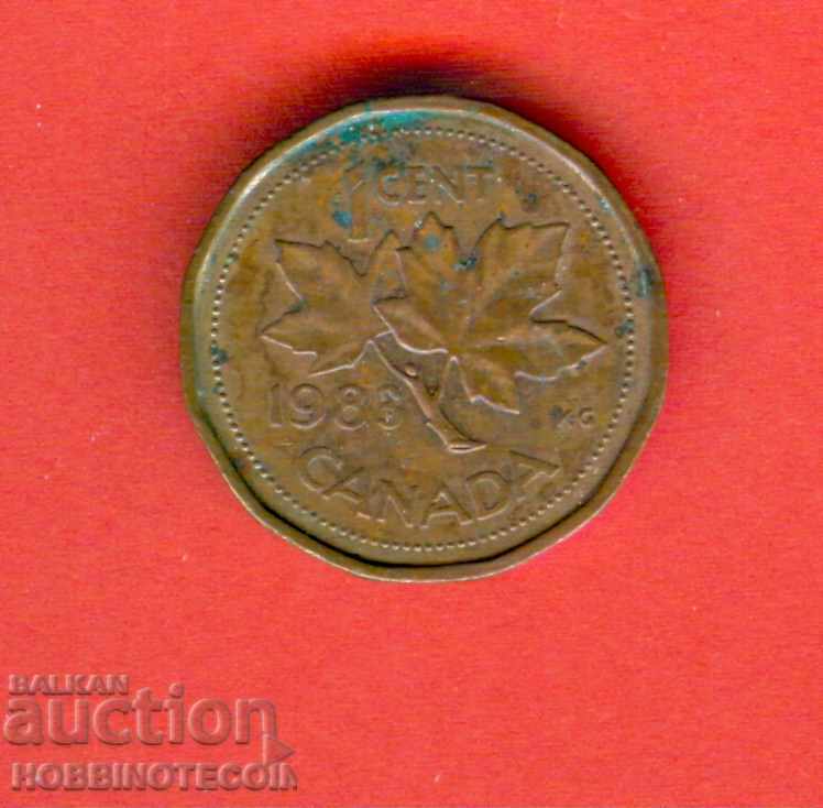 CANADA CANADA 1 cent issue - issue 1983 - THE QUEEN