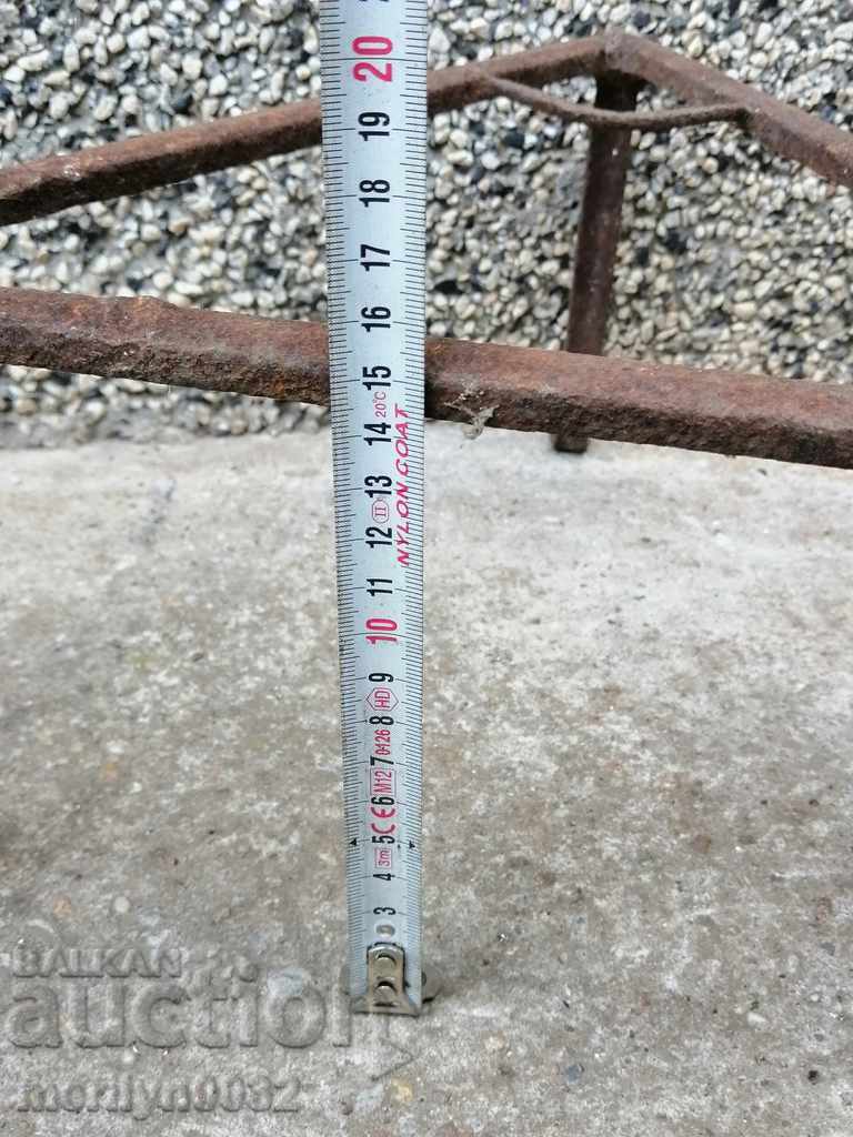 Auction Antique wrought iron stove, hearth, grill, wrought iron Auction Antique wrought iron stove, hearth, grill, wrought iron