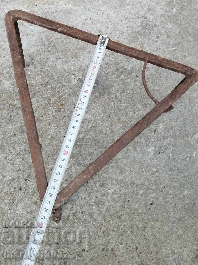 Antique wrought iron stove, hearth, grill, wrought iron - 5 Antique wrought iron stove, hearth, grill, wrought iron - 5