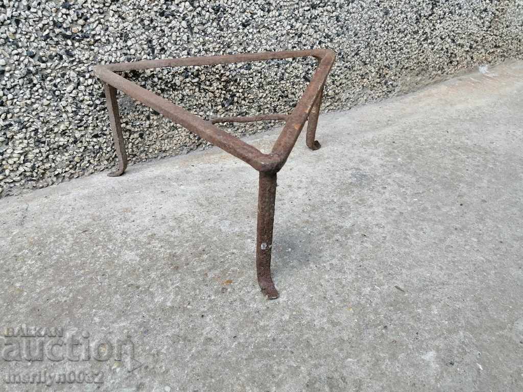 Antique wrought iron stove, hearth, grill, wrought iron - 7 Antique wrought iron stove, hearth, grill, wrought iron - 7