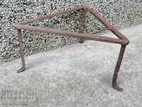 Antique wrought iron stove, hearth, grill, wrought iron