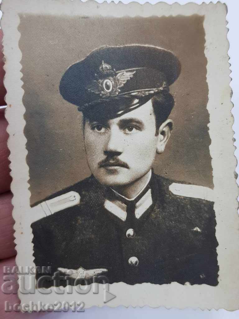 Rare Bulgarian Tsar Pilot Photograph WWII Boris III Rare Bulgarian Tsar Pilot Photograph WWII Boris III