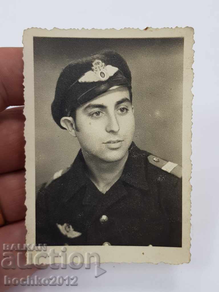Bulgarian Regency Republican Pilot Photograph 1946 Bulgarian Regency Republican Pilot Photograph 1946