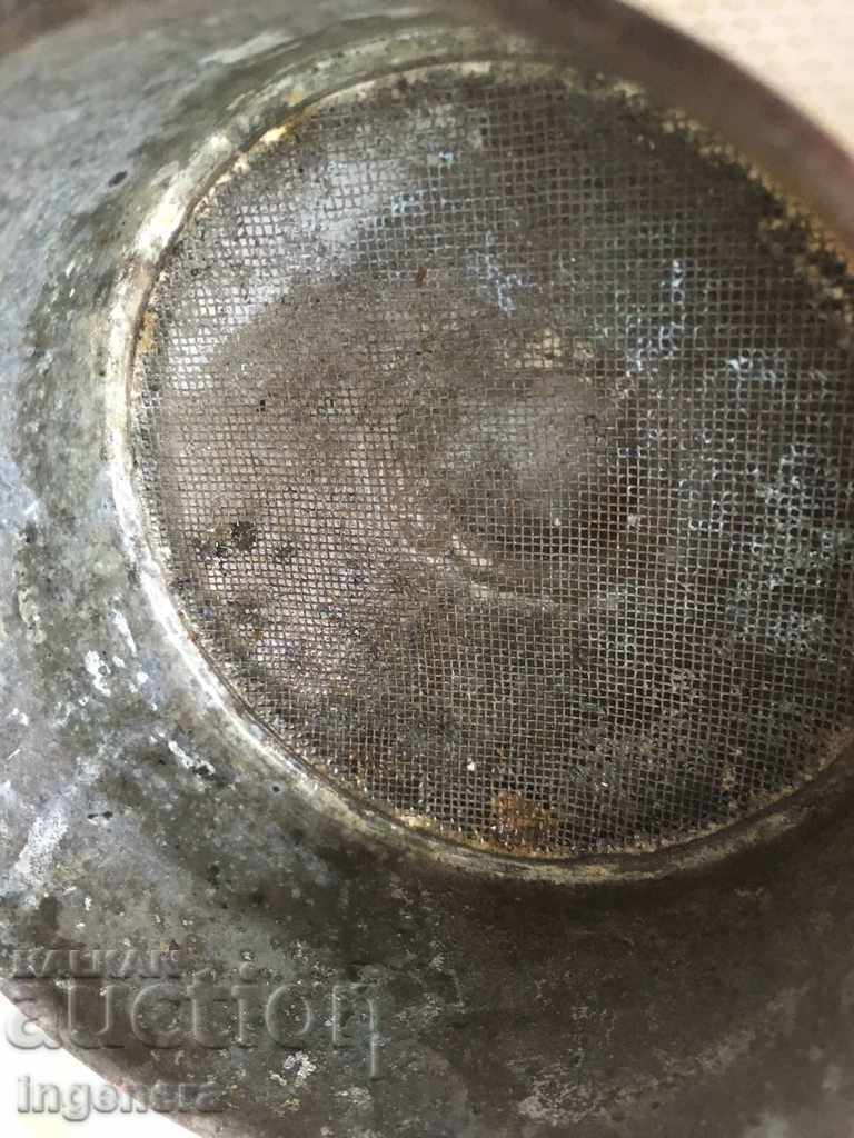 Delivery of FUNNY WITH STRAINER METAL GALVANIZED SHEET METAL Delivery of FUNNY WITH STRAINER METAL GALVANIZED SHEET METAL