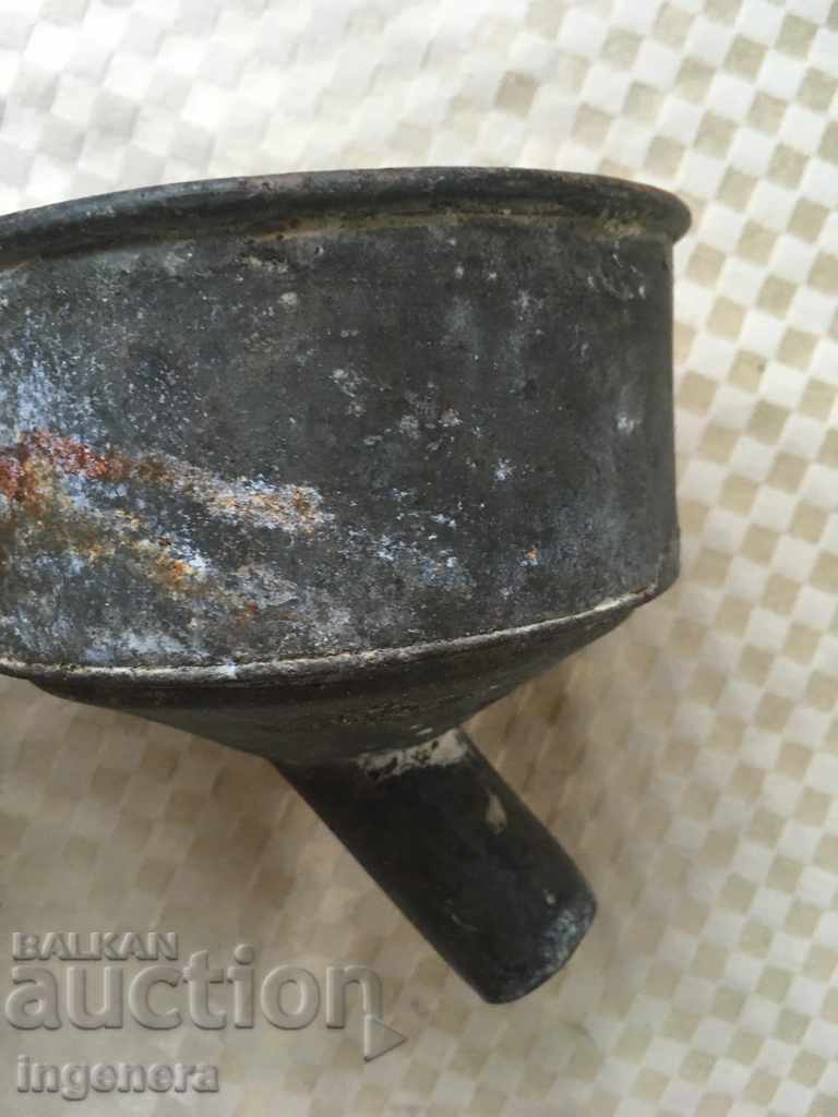 FUNNY WITH STRAINER METAL GALVANIZED SHEET METAL - 5 FUNNY WITH STRAINER METAL GALVANIZED SHEET METAL - 5