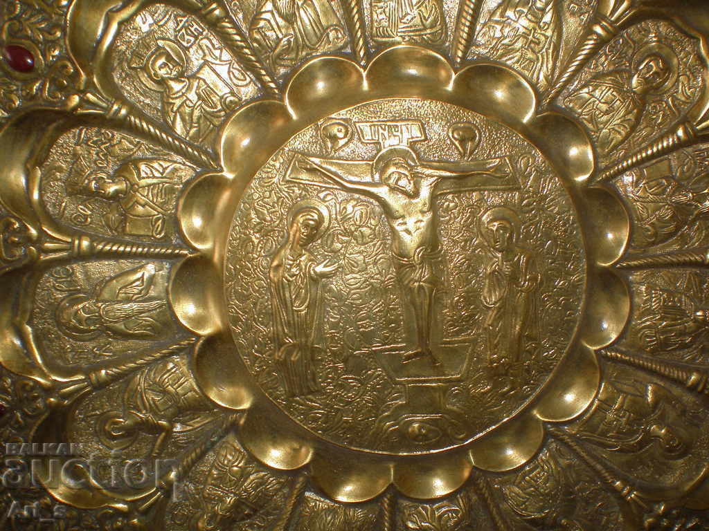 "The Crucifixion of Christ Surrounded by Saints" - SPEAR! with price 549.99 BGN | € 281.21 "The Crucifixion of Christ Surrounded by Saints" - SPEAR! with price 549.99 BGN | € 281.21