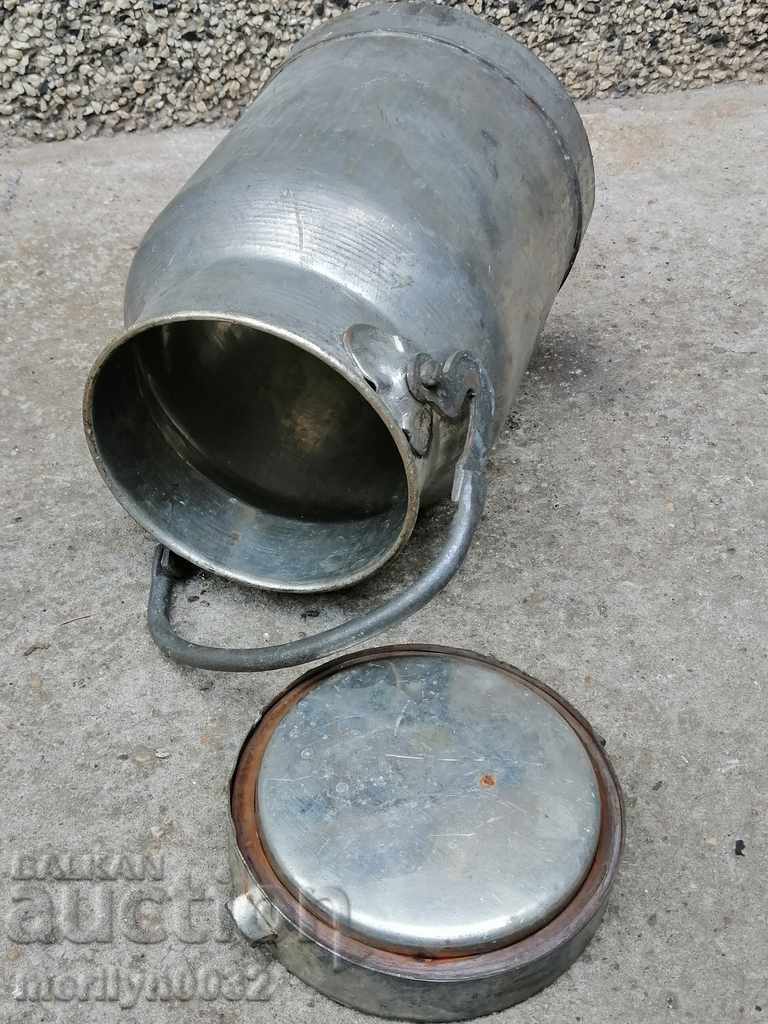 Old jug with handle, milk jug bucket - 6 Old jug with handle, milk jug bucket - 6
