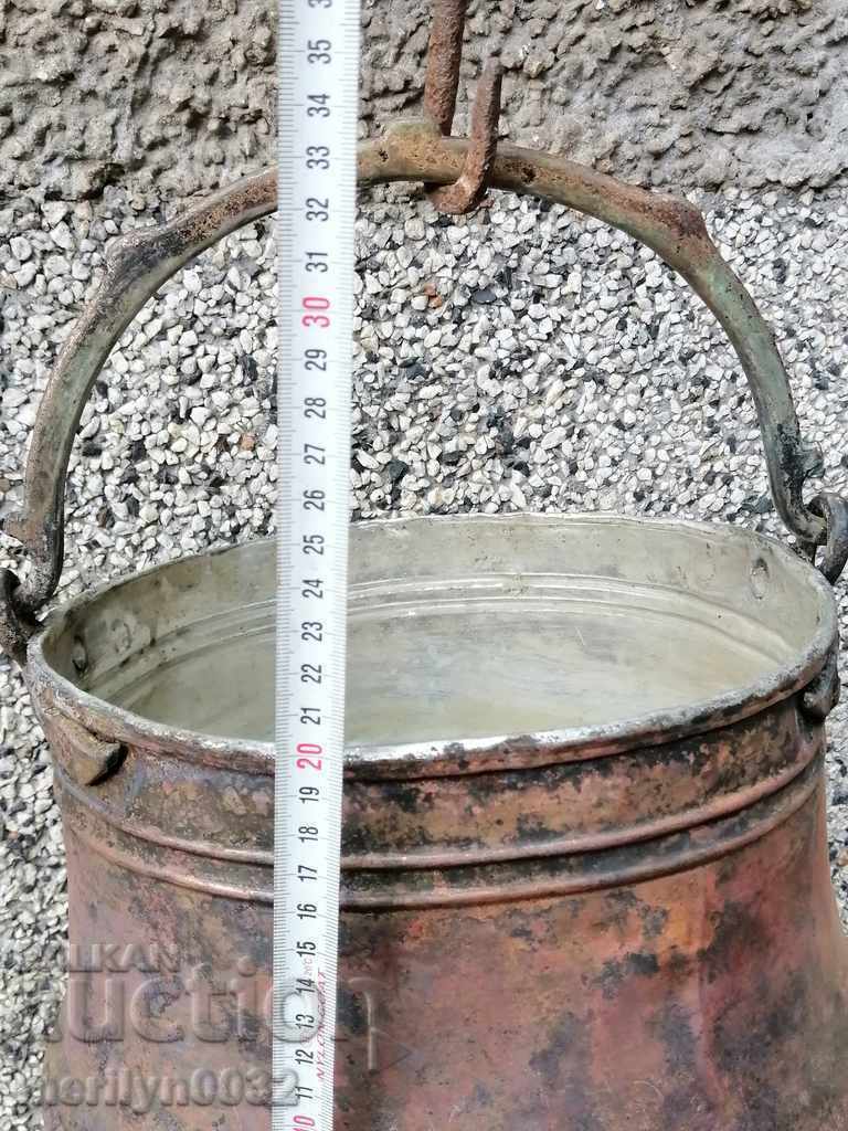 Old copper cauldron, cauldron, copper, copper - 5
