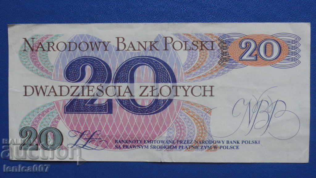 Livrarea Polonia 1982 - 20 de zloți Livrarea Polonia 1982 - 20 de zloți