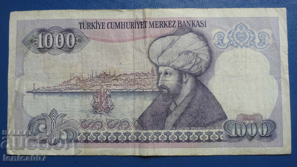 Livrarea Turcia 1970 - 1000 lire