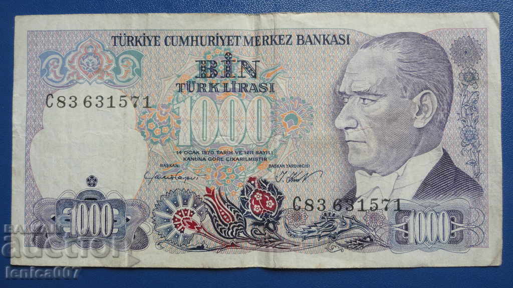 Turcia 1970 - 1000 lire - 5