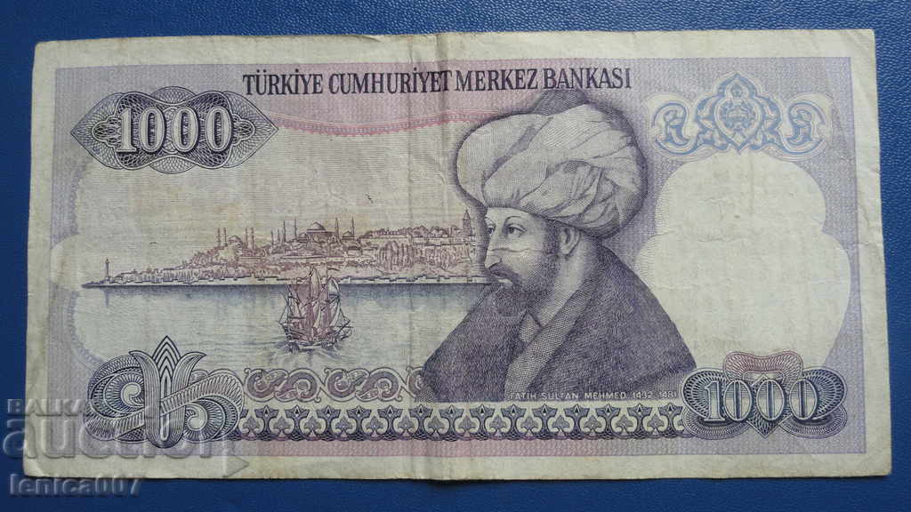 Turkey 1970 - 1000 Lira - 6 Turkey 1970 - 1000 Lira - 6