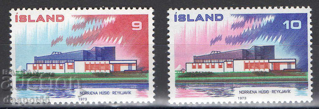 1973. Ισλανδία. Βόρεια κατοικία στο Ρέικιαβικ.