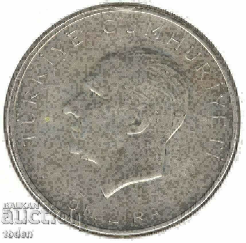 + Turkey-10 Lira-1960-KM # 894-27 May 1960 Revolution-Silver