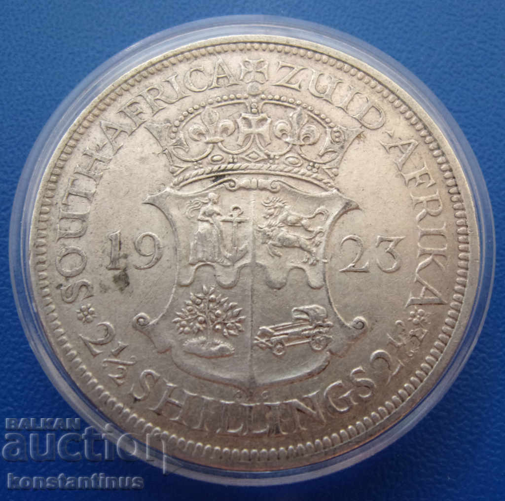 British South Africa 2½ Shilling 1923 Rare