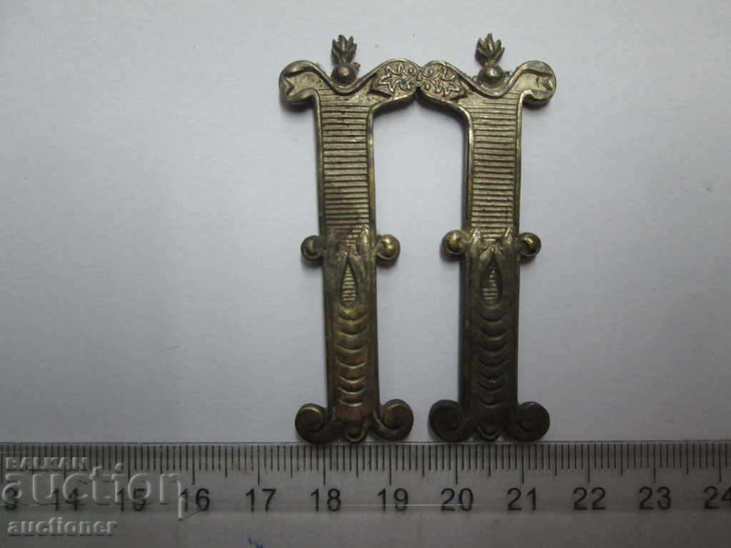 MOUNTAIN ARTILLERY PRINCESS INSIGNIA FOR EPOLETS-RRRRRRRR - 6 MOUNTAIN ARTILLERY PRINCESS INSIGNIA FOR EPOLETS-RRRRRRRR - 6