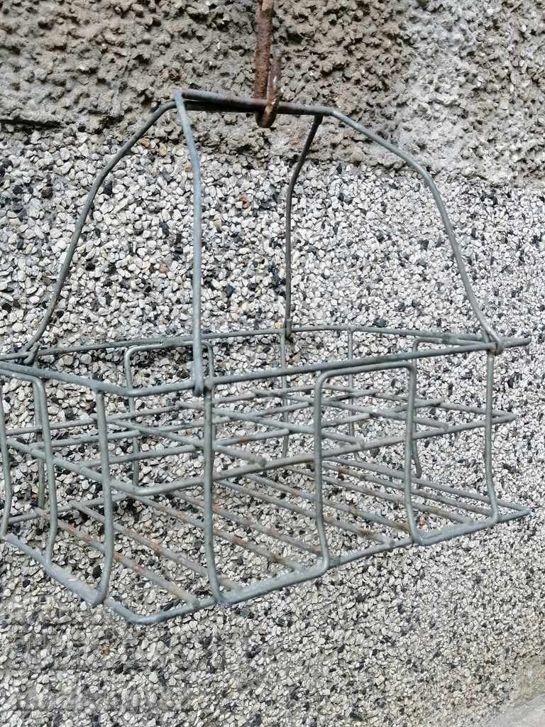 Metal basket for lemonade coca cola bags with price 32.00 BGN | € 16.36 Metal basket for lemonade coca cola bags with price 32.00 BGN | € 16.36