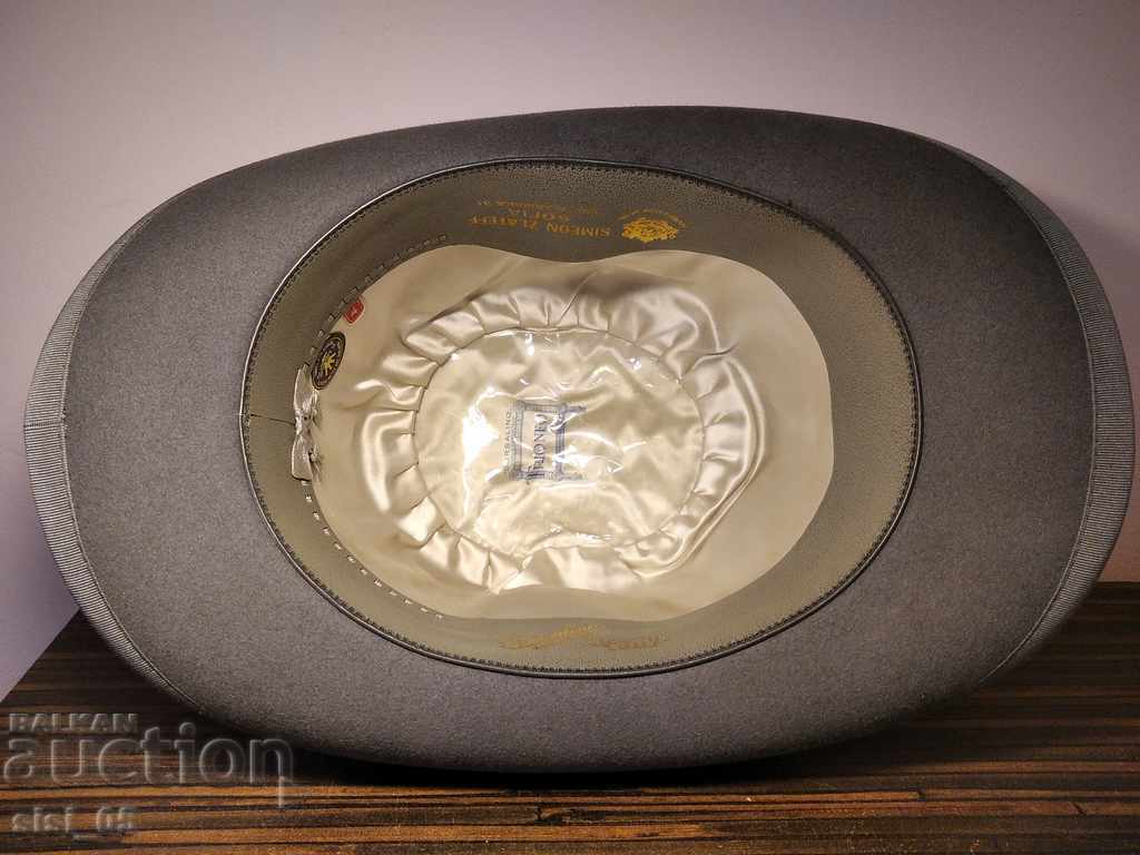 Men's hat, Borsalino bomber Simeon Zlatef Sofia - 5