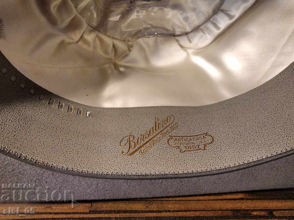 Men's hat, Borsalino bomber Simeon Zlatef Sofia - 6