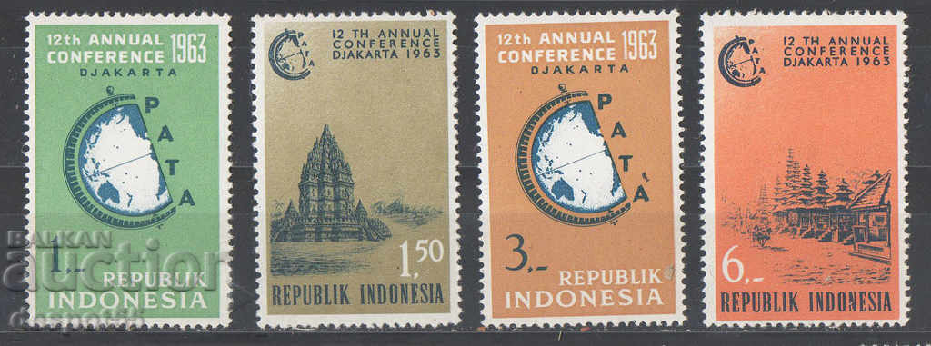 1963. Indonezia 12a Conferință pentru transportul Pacificului.