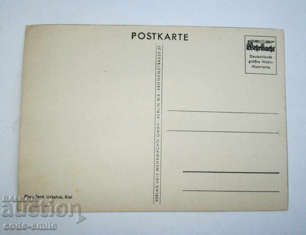 Auction  Old naval PC card ships Wehrmacht Third Reich