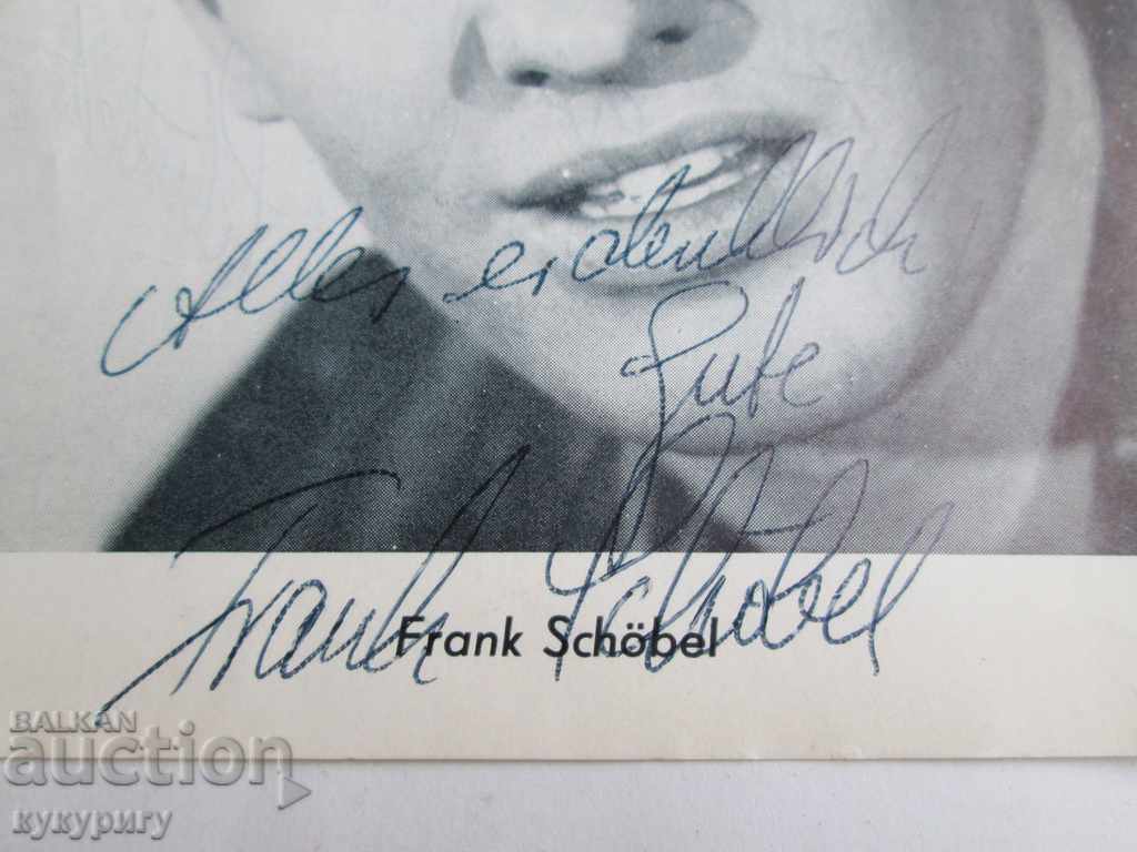 Auction  Autograph by Frank Schobel Germany