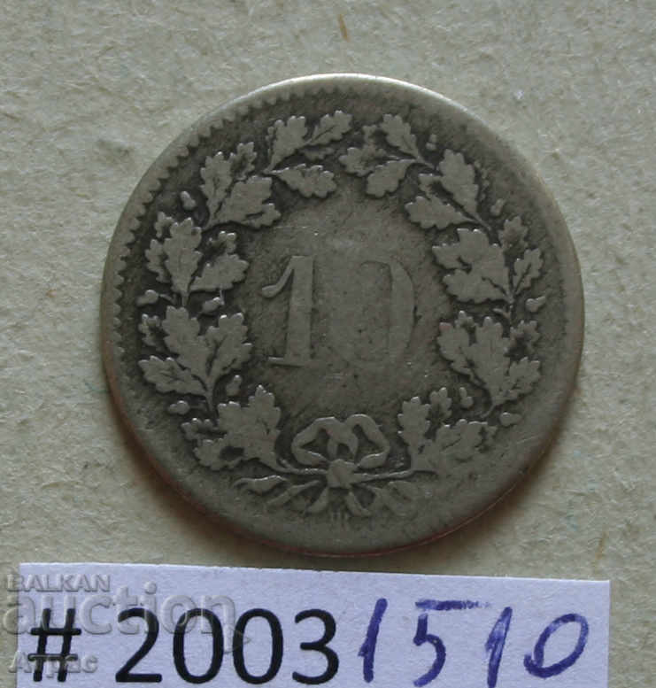 10 rapeluri 1850 Elveția