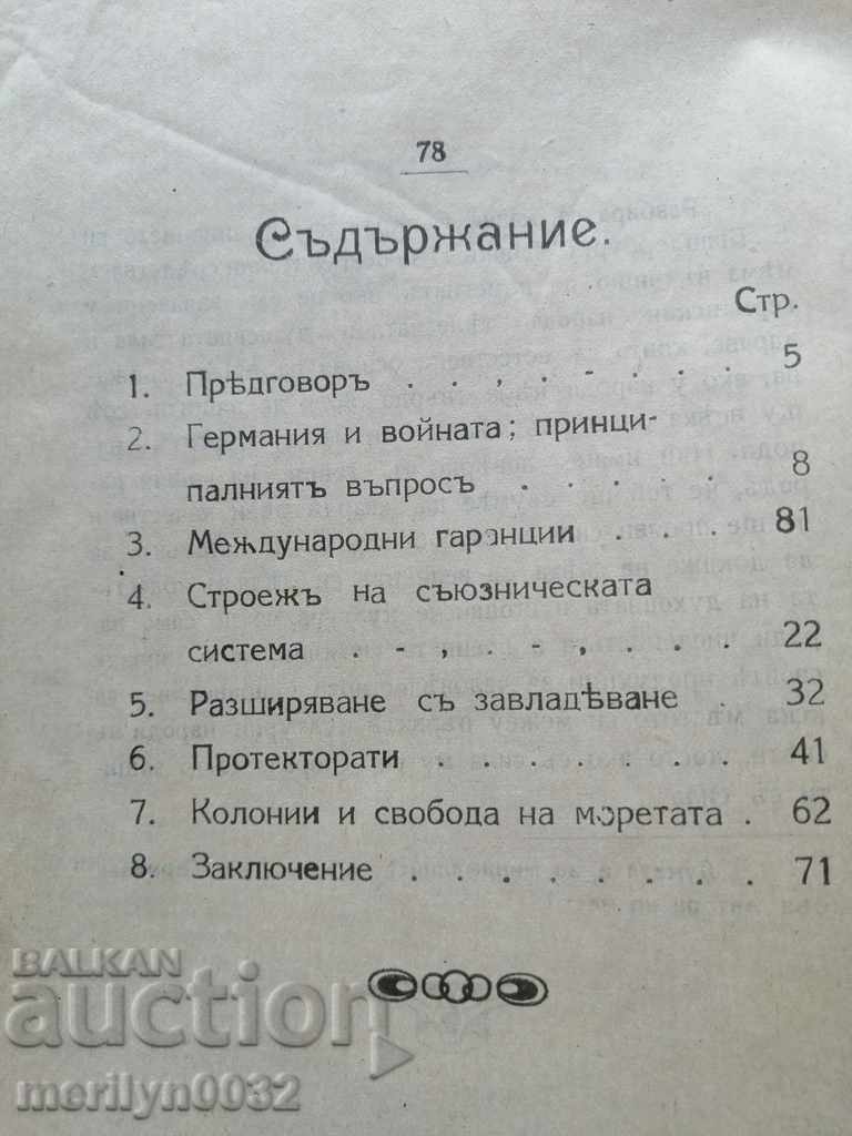 Φυλλάδιο φυλλαδίων 1918 Στρατιωτικοί στόχοι της Γερμανίας - 6