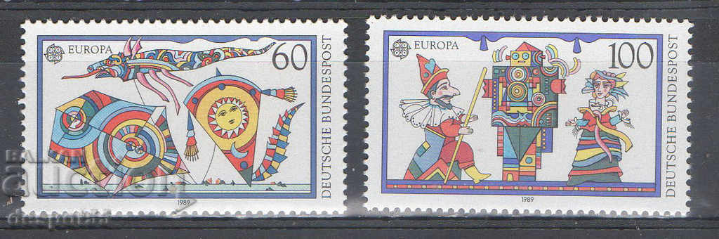 1989. Германия. Европа - Детски игри.