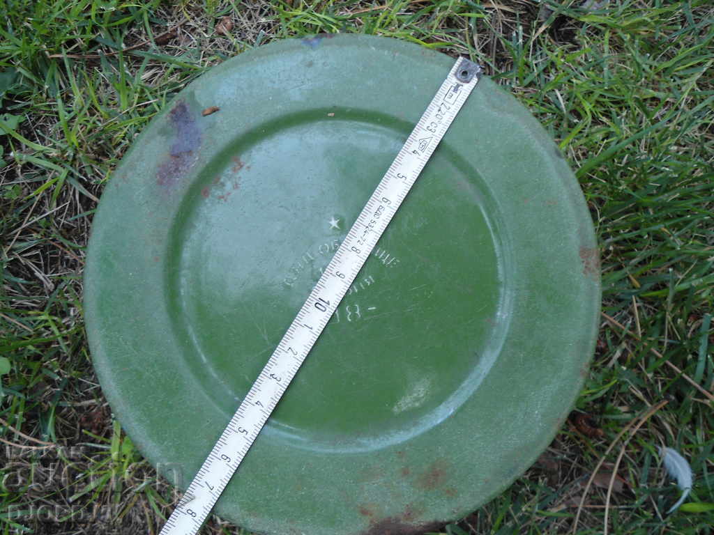 Old enamel teapot - 6