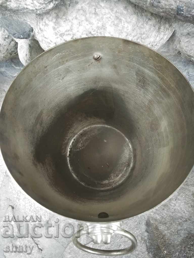 Old silver-plated champagne. - 6 Old silver-plated champagne. - 6