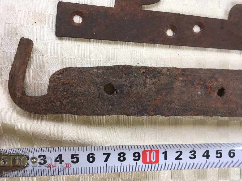 Delivery of LATCH HINGE WEDGE WROUGHT IRON OLD