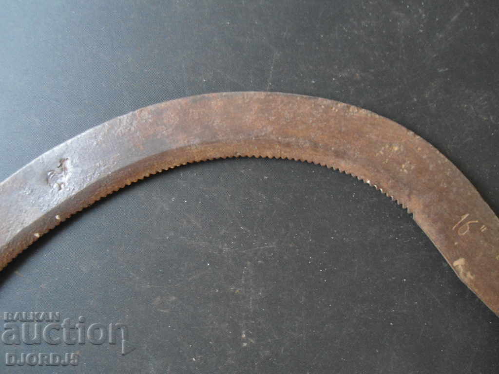 Old wrought sickle, markings - 5 Old wrought sickle, markings - 5
