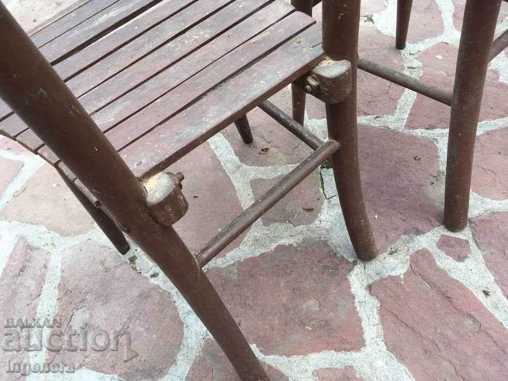 CHAIR ANCIENT WOOD-2 PCS - 6 CHAIR ANCIENT WOOD-2 PCS - 6