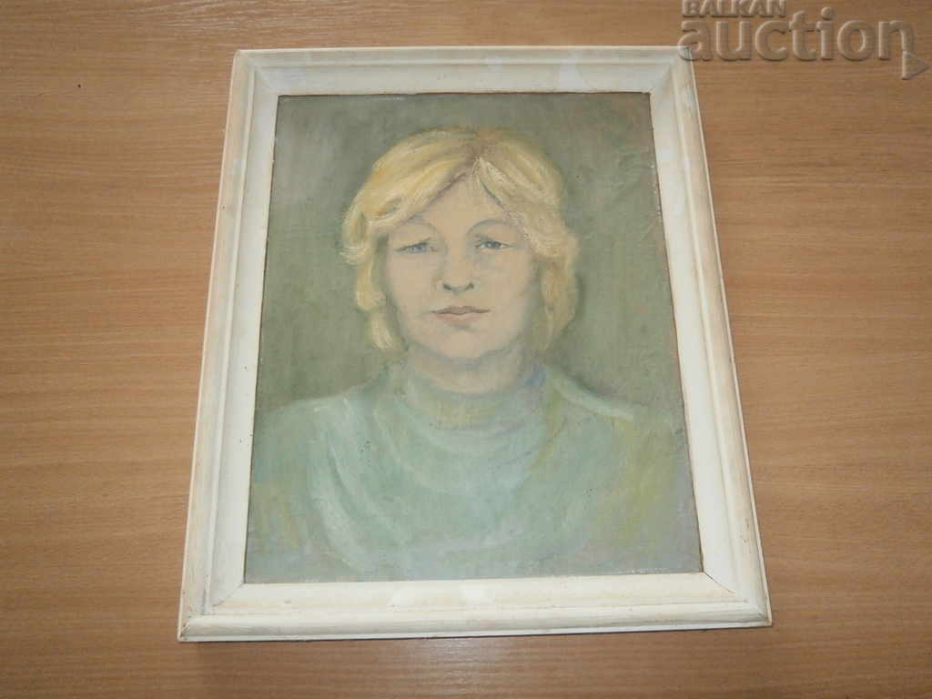 Unknown Author Bulgarian Painting Oil portrait with price 185.00 BGN | € 94.59 Unknown Author Bulgarian Painting Oil portrait with price 185.00 BGN | € 94.59