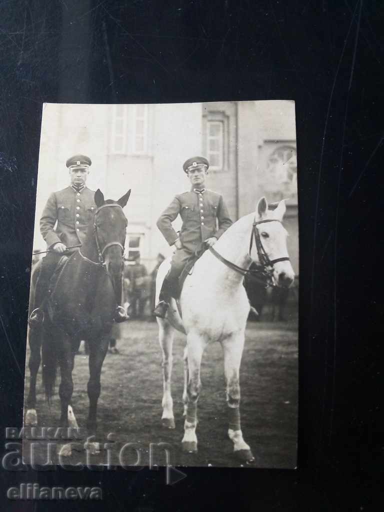 military photo of P.C. Todor Semov, 1914