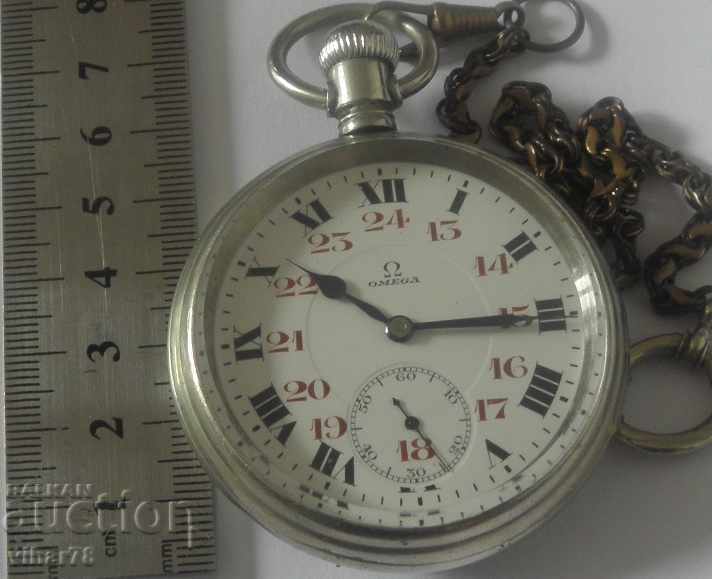 Livrarea Ceas de buzunar rar OMEGA-OMEGA-JEPEIS