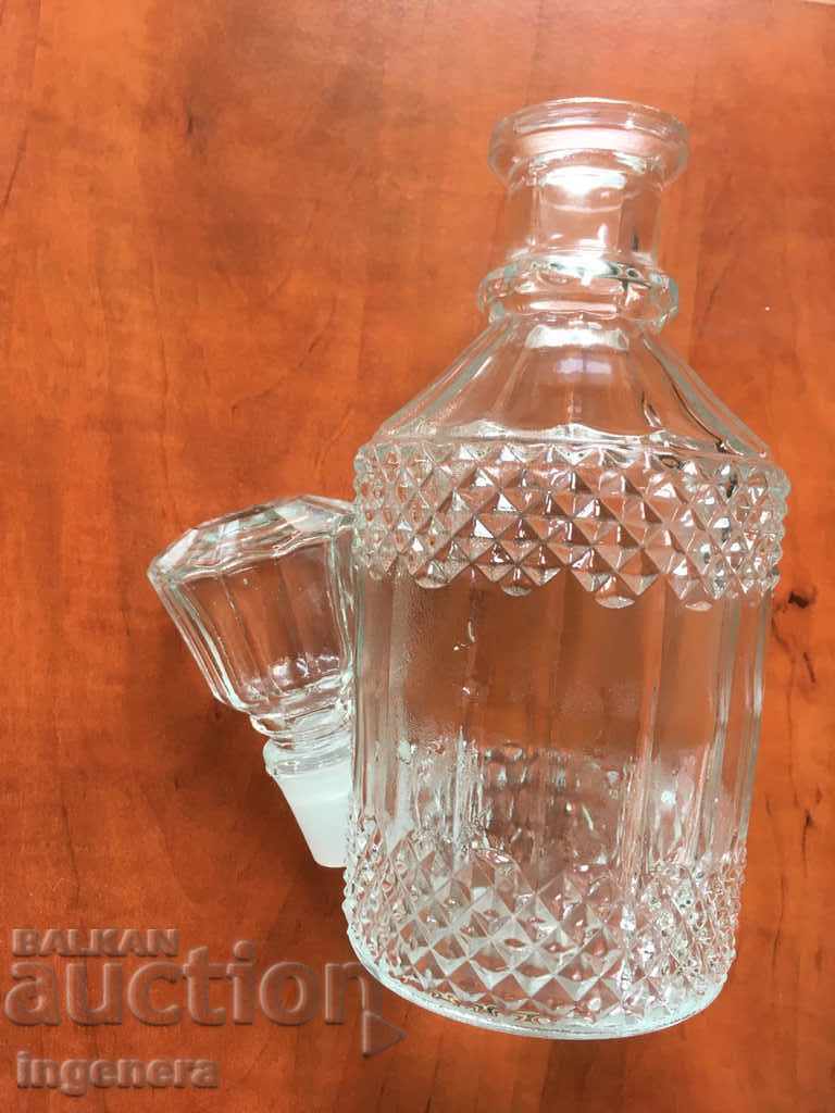 GARAPHA BOTTLE GLASS THICK REPEFNO with price 21.00 BGN | € 10.74