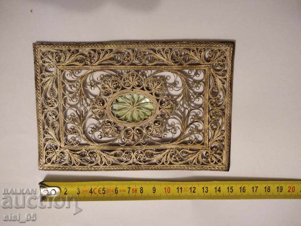 Russian filigree, plaque, frame award Moscow 2001 - 5 Russian filigree, plaque, frame award Moscow 2001 - 5