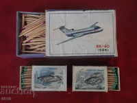 matches ussr .the price is for the lot.