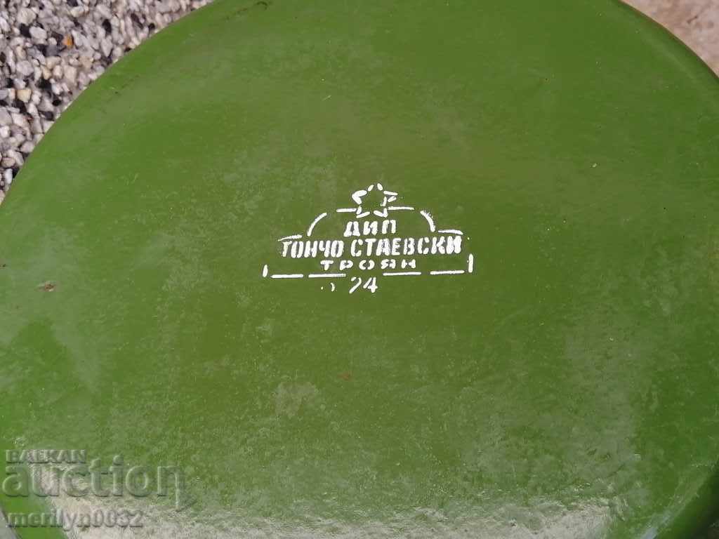 Enameled pan, pan LGB early social - 6 Enameled pan, pan LGB early social - 6