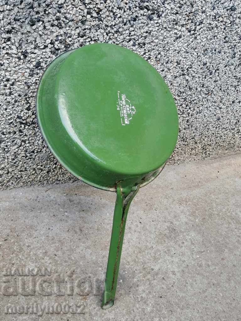 Enameled pan, pan LGB early social - 7 Enameled pan, pan LGB early social - 7