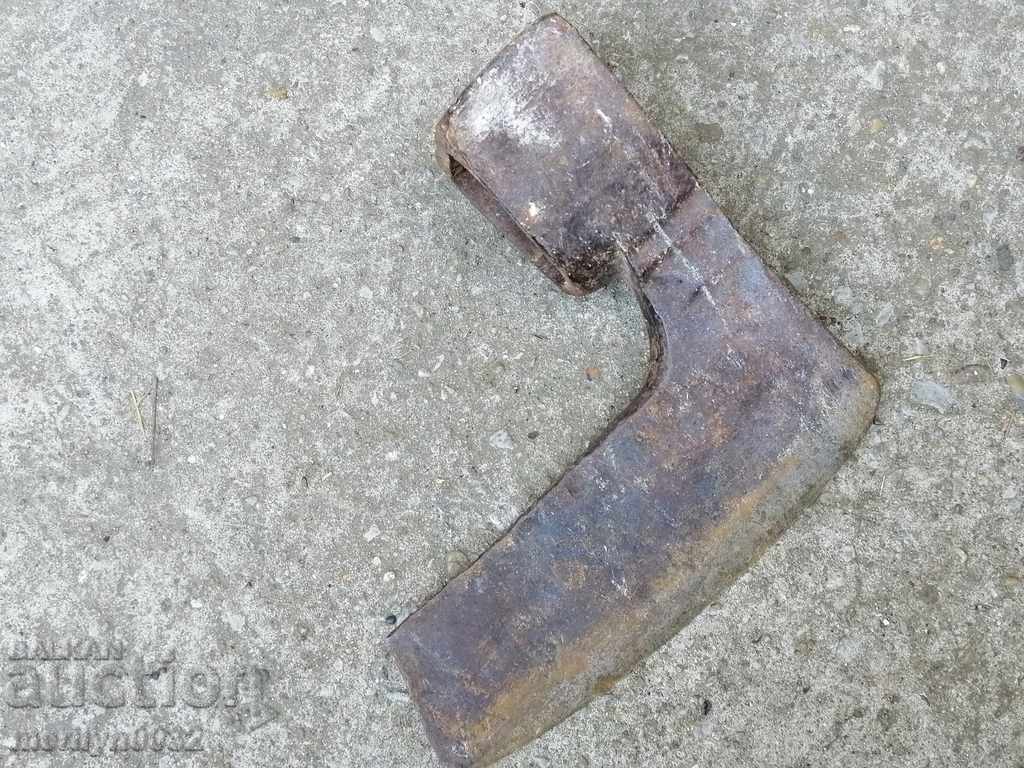 An old ax shaft tool wrought iron - 5 An old ax shaft tool wrought iron - 5