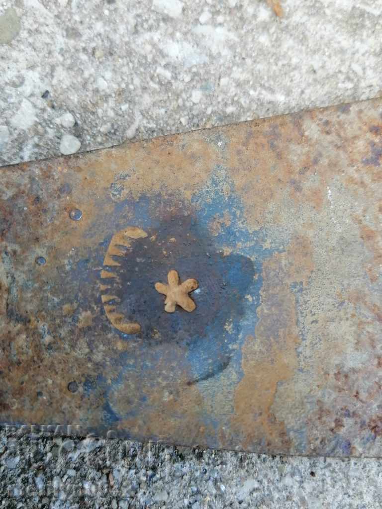 Forged chap, hoe, agricultural instrument, wrought iron with price 39.00 BGN | € 19.94 Forged chap, hoe, agricultural instrument, wrought iron with price 39.00 BGN | € 19.94