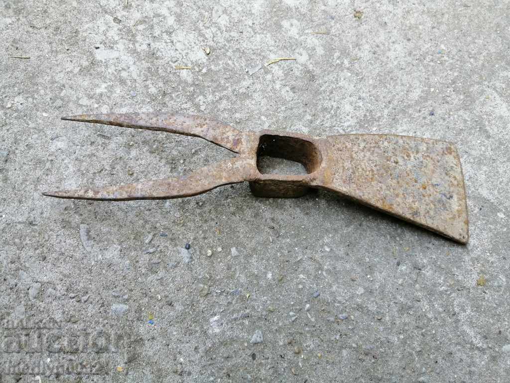 Forged chap, hoe, agricultural instrument, wrought iron - 6 Forged chap, hoe, agricultural instrument, wrought iron - 6