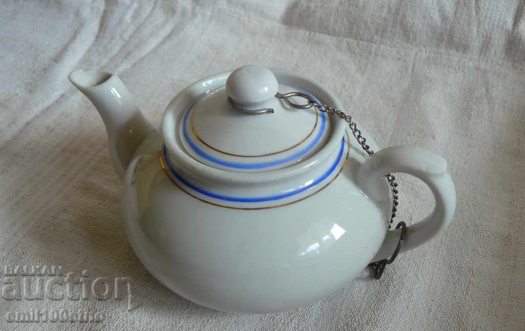 Small teapot SFA Verbilki old porcelain USSR - 5
