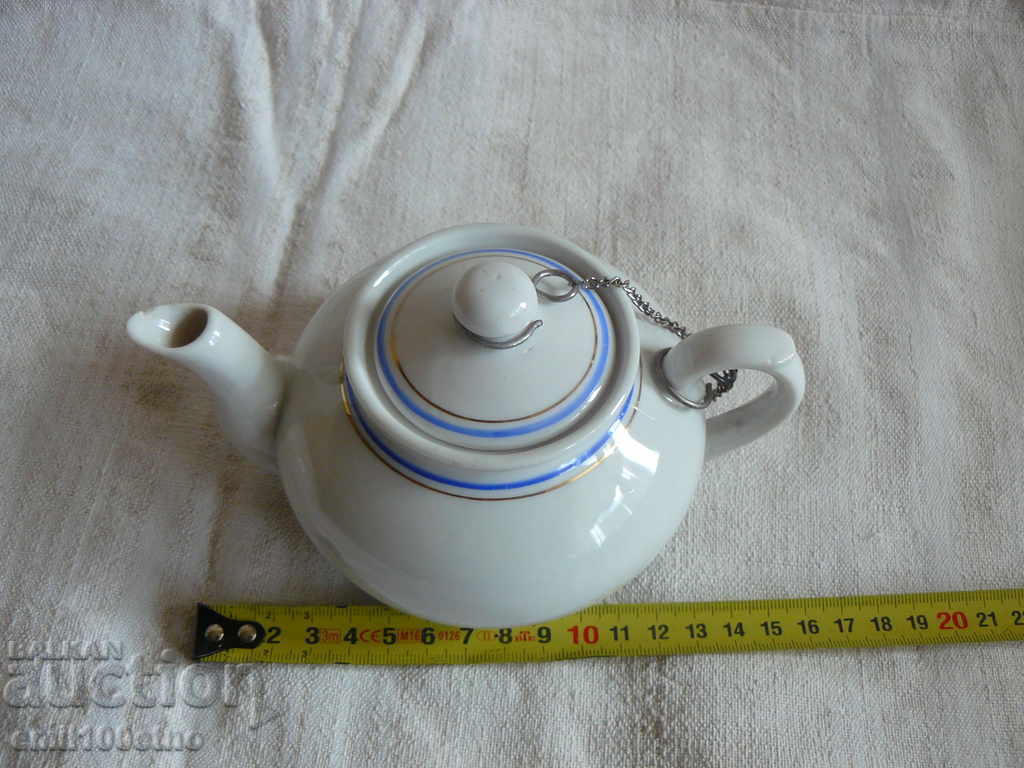 Small teapot SFA Verbilki old porcelain USSR - 7